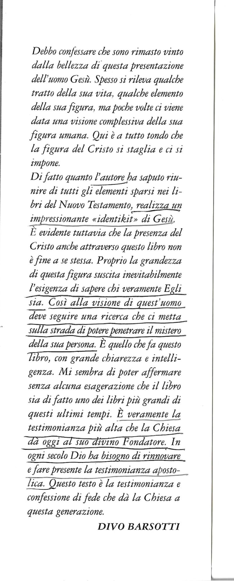 Gesù di Nazaret centro del cosmo e della storia
