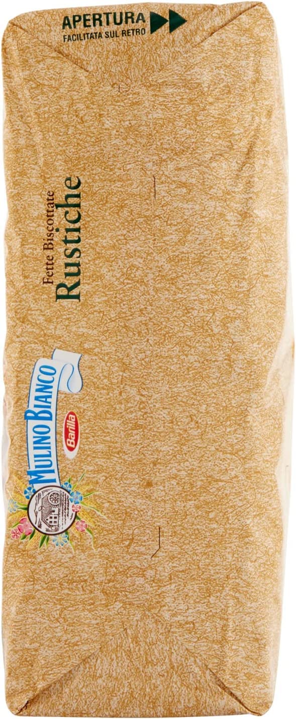 6 x Mulino Bianco Fette biscottate Le rustiche 315g con farro cipolla rosso