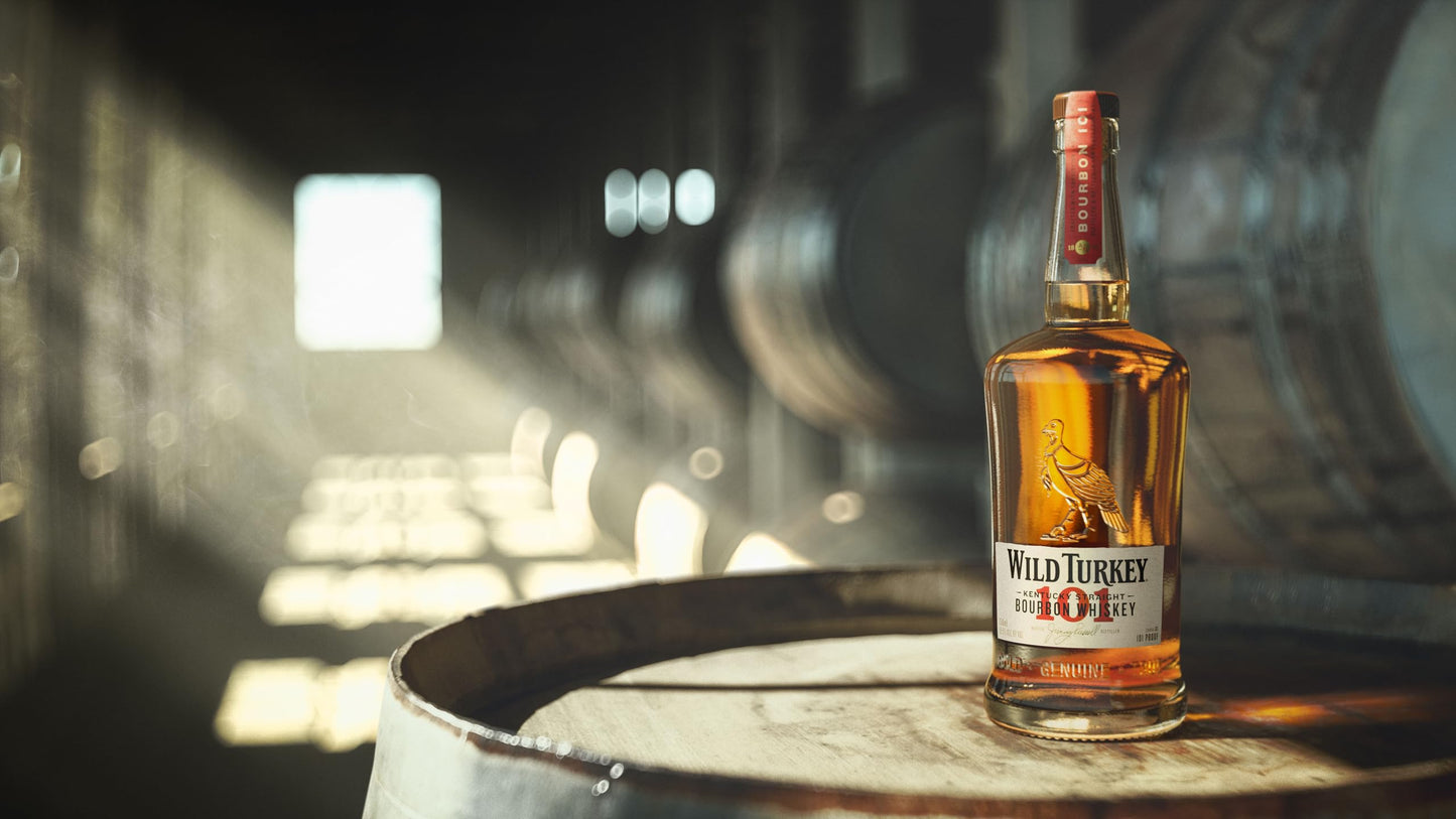 Wild Turkey - 101 Kentucky Straight Bourbon Whiskey, 70 cl, 50.5% Vol
