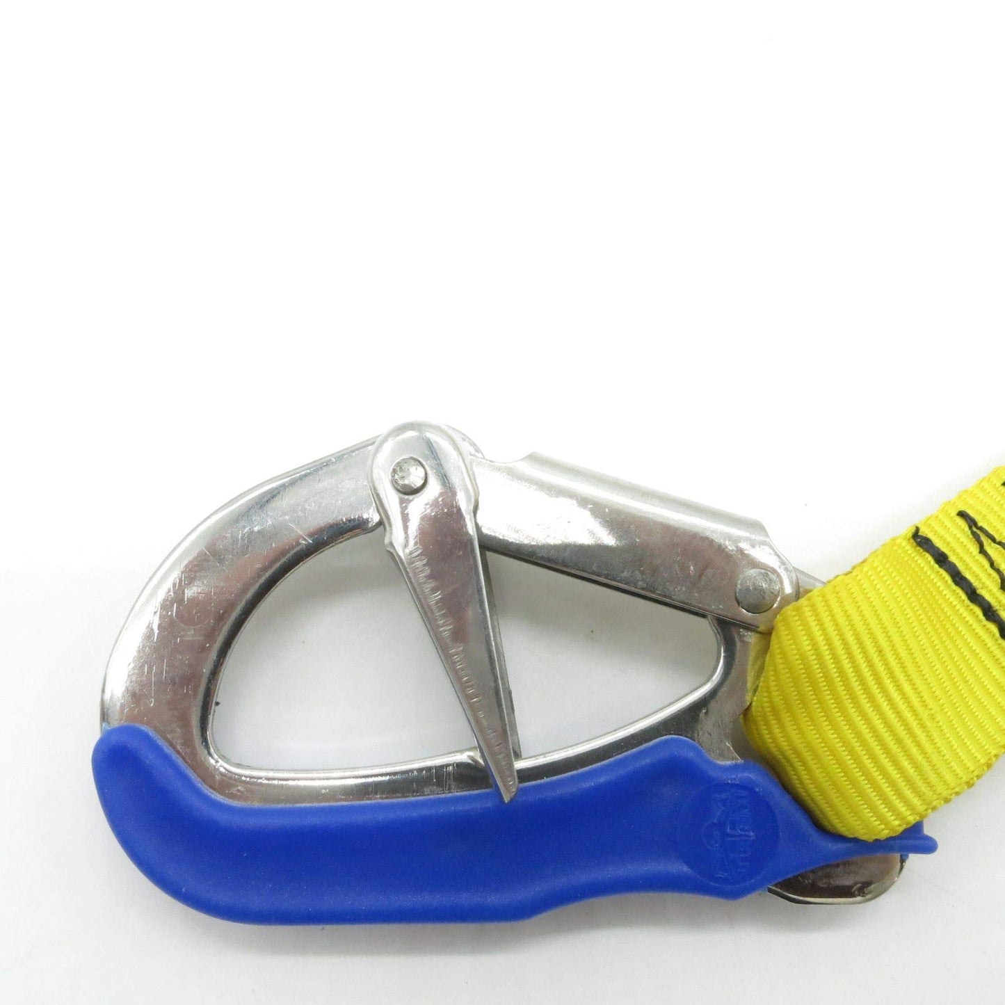 Trem-Cinghia Elastica Ombelicale Due Moschettoni Omologata CE Tenuta Kg: 2000 L cm: da 100 a 190