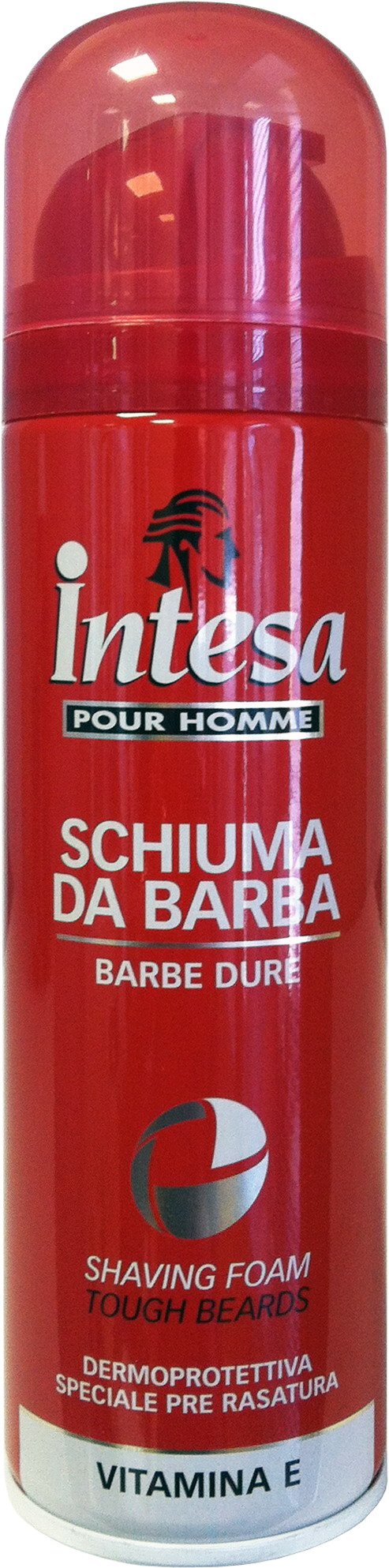 12 x INTESA Schiuma Barba Con Vitamina E 300 ML