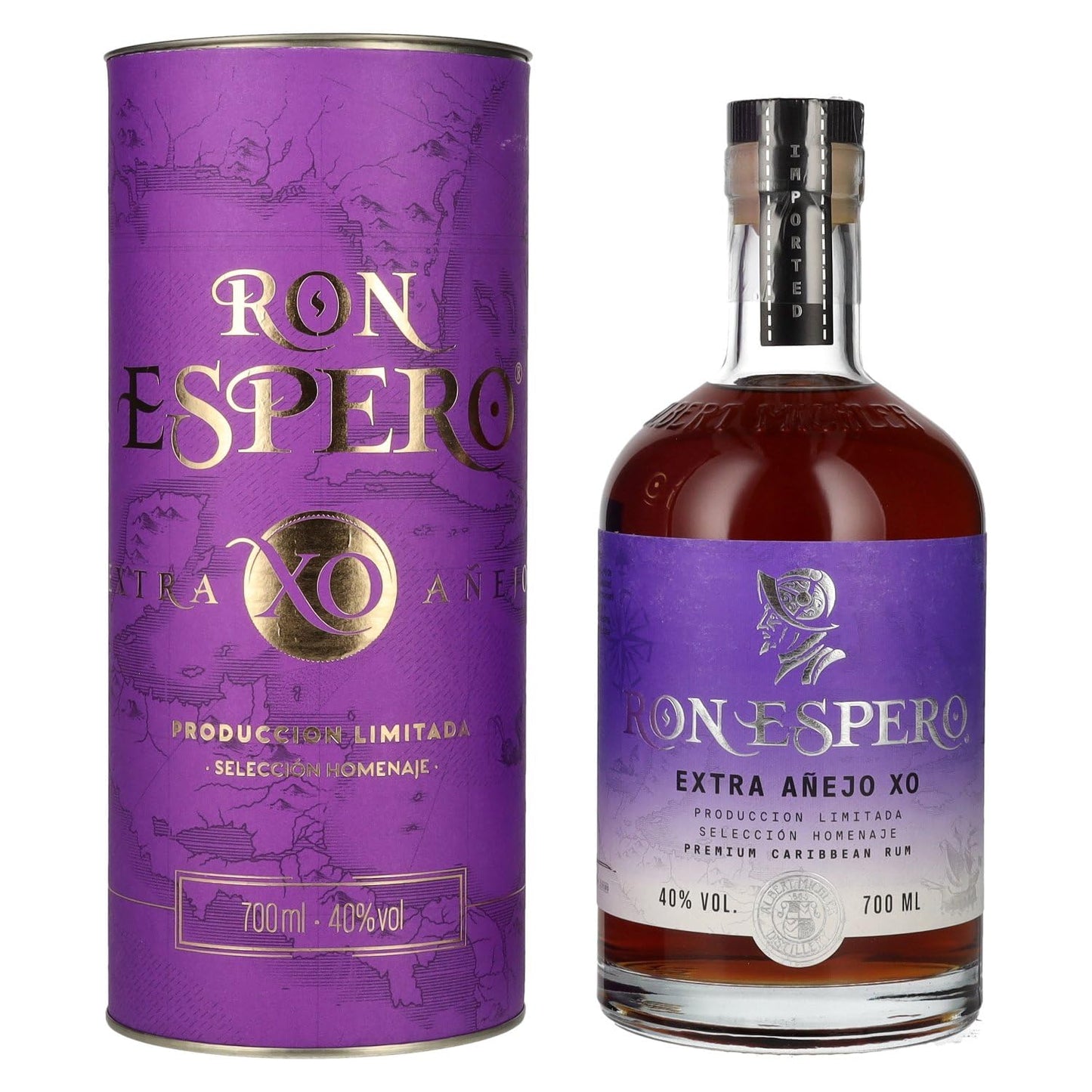 Ron Espero Extra Anejo XO Rum, 700 ml