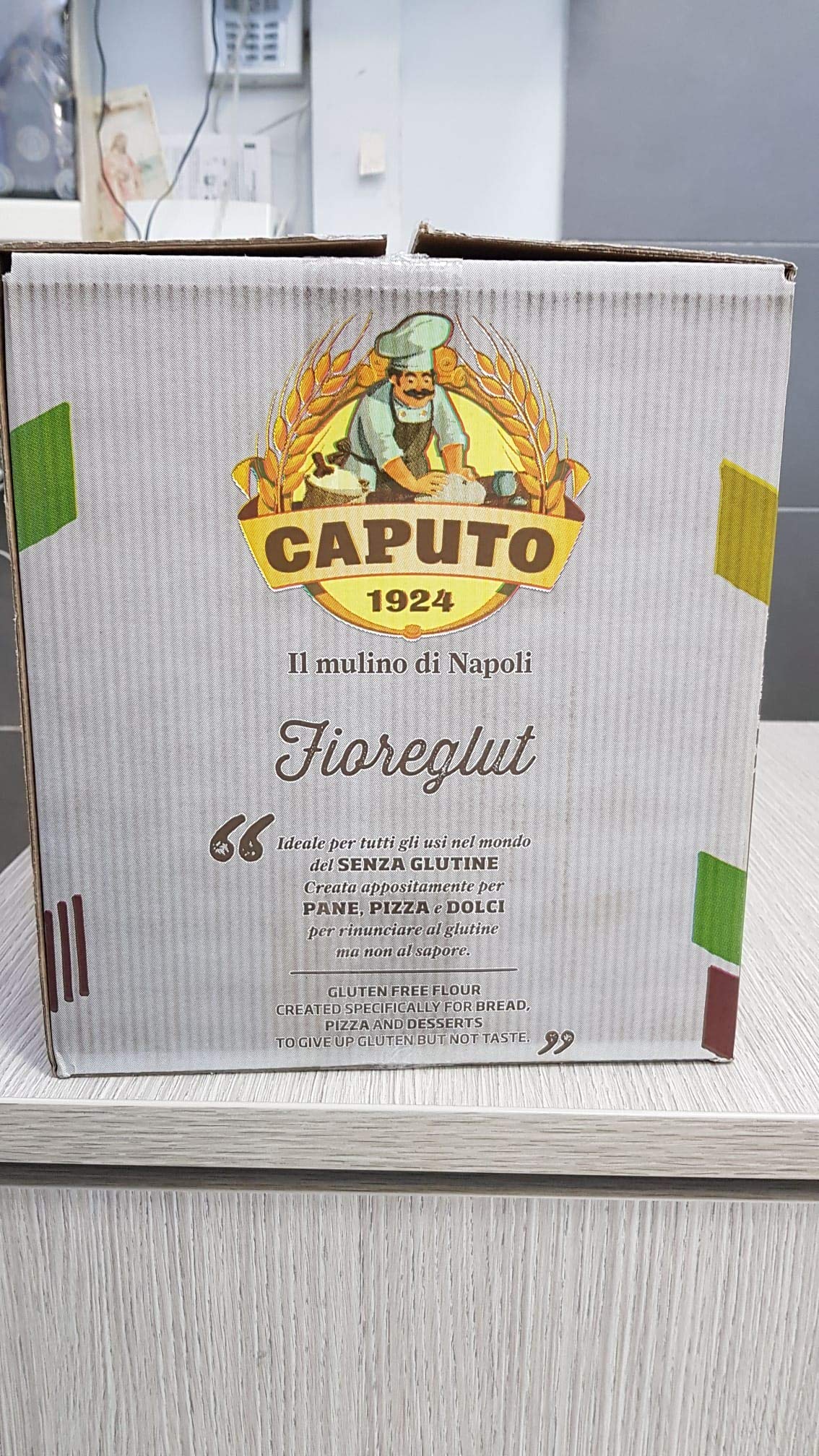 Il Mulino Caputo Fioreglut Farina Senza Glutine Confezione da 12 pezzi Ognuno da 1k Ciascuno