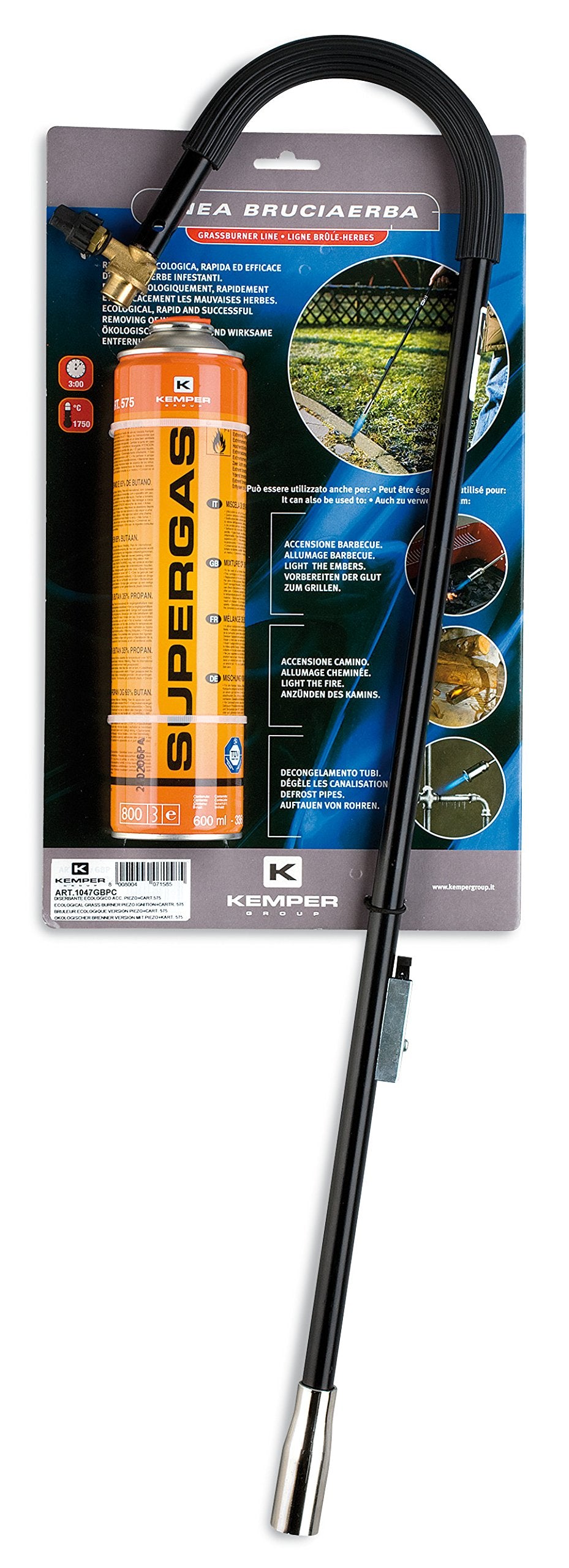 Kemper 1047GBPC - Bruciaerba con Cartuccia