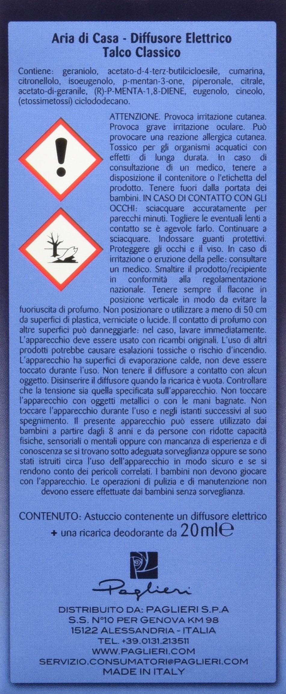 Felce Azzurra Aria di Casa Elettrica Base Classic - 1 Prodotto