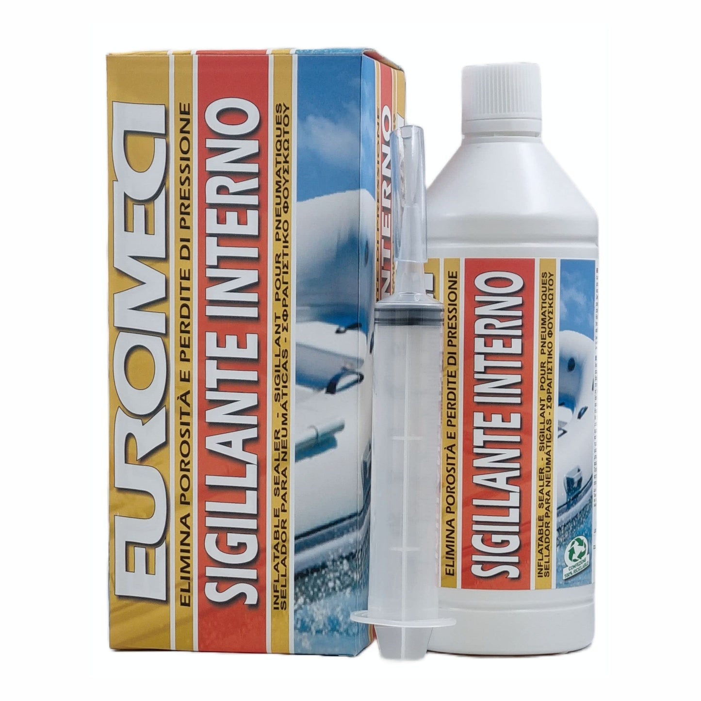 Euromeci SIGILLANTE Interno, Incolore, 1.000 ml