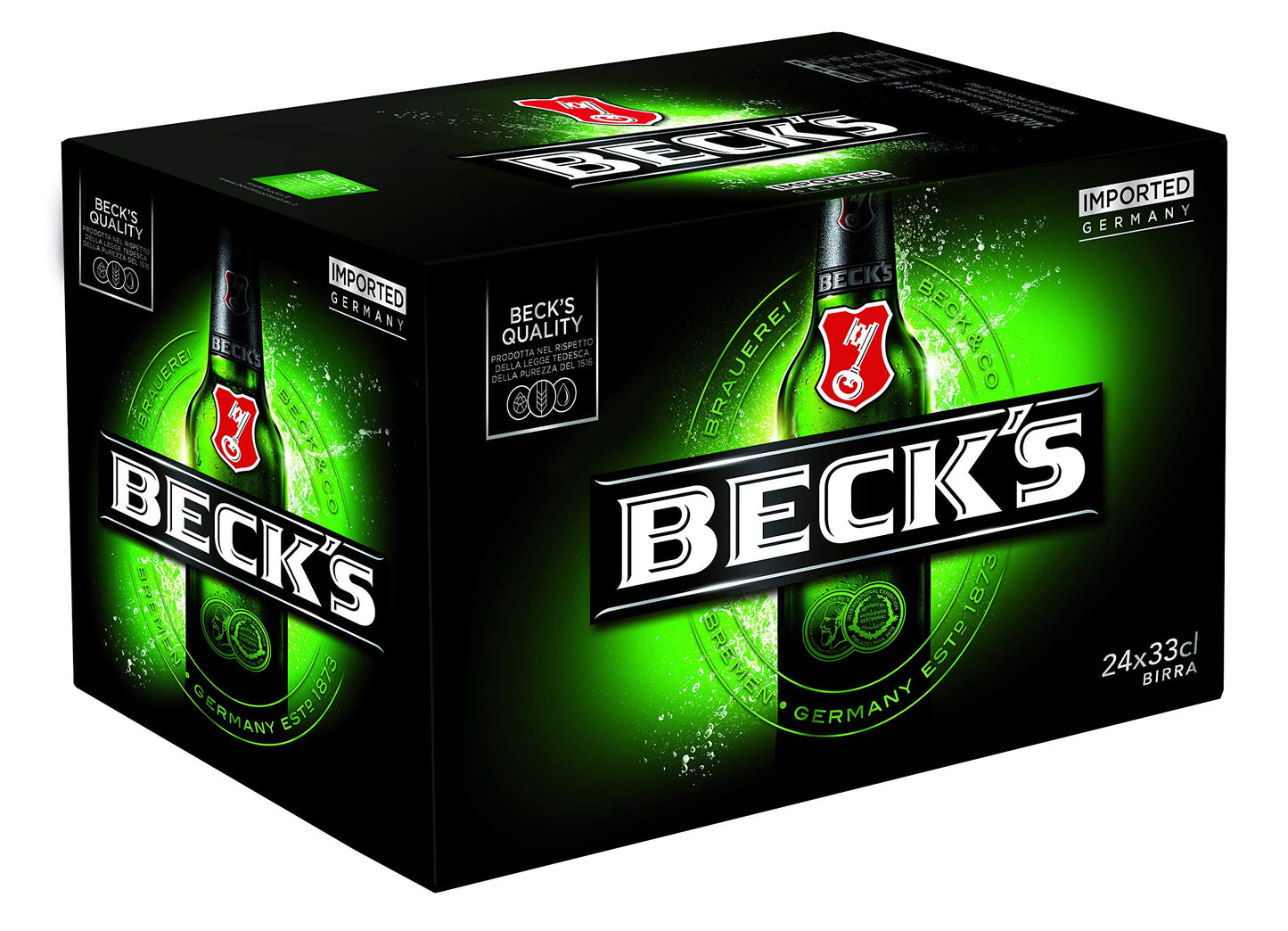 Beck's Birra Bottiglia - Cassa da 24 x 330 ml