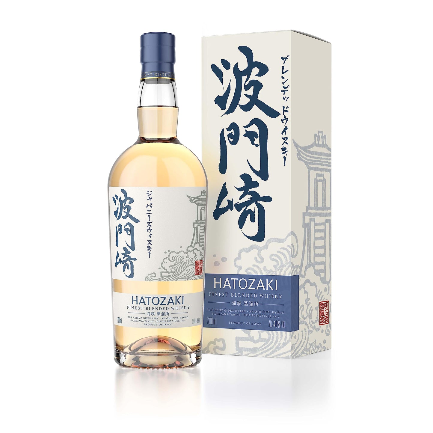 Hatozaki Japanese Blended Whisky 40% Vol. 0,7l