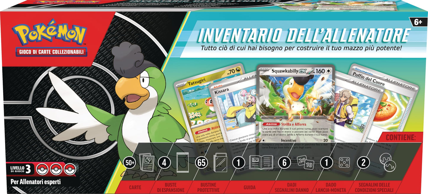 GCC Pokémon: Inventario dell’Allenatore (più di 50 fantastiche carte, quattro buste di espansione e altro ancora)
