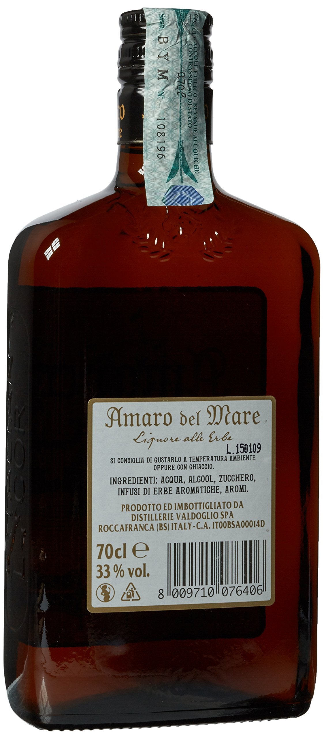 Amaro Del Mare, 70cl