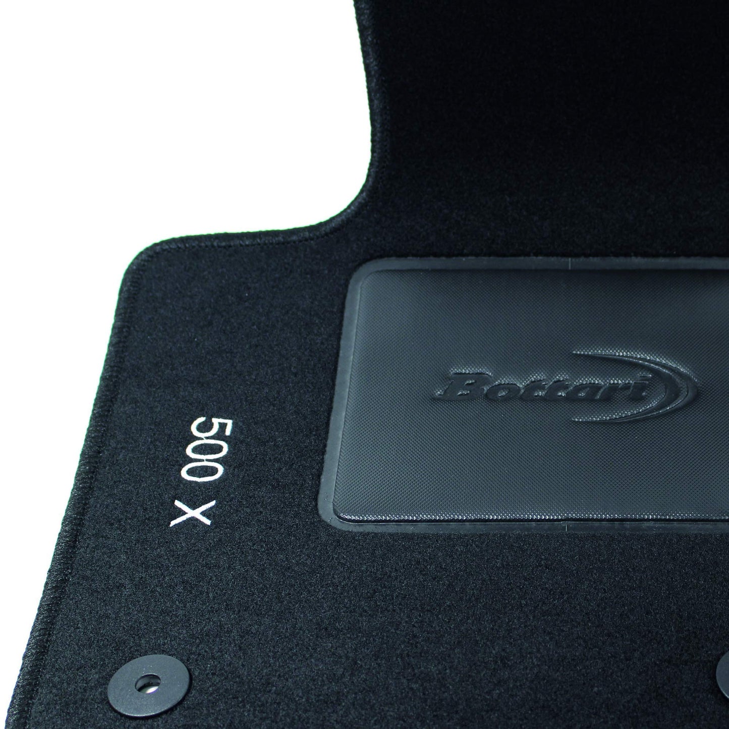 Bottari 39041 Set Tappeti Auto su Misura in Moquette per Modello 5007X produzione dal 2014 ad oggi , Nero, 4 Pezzi