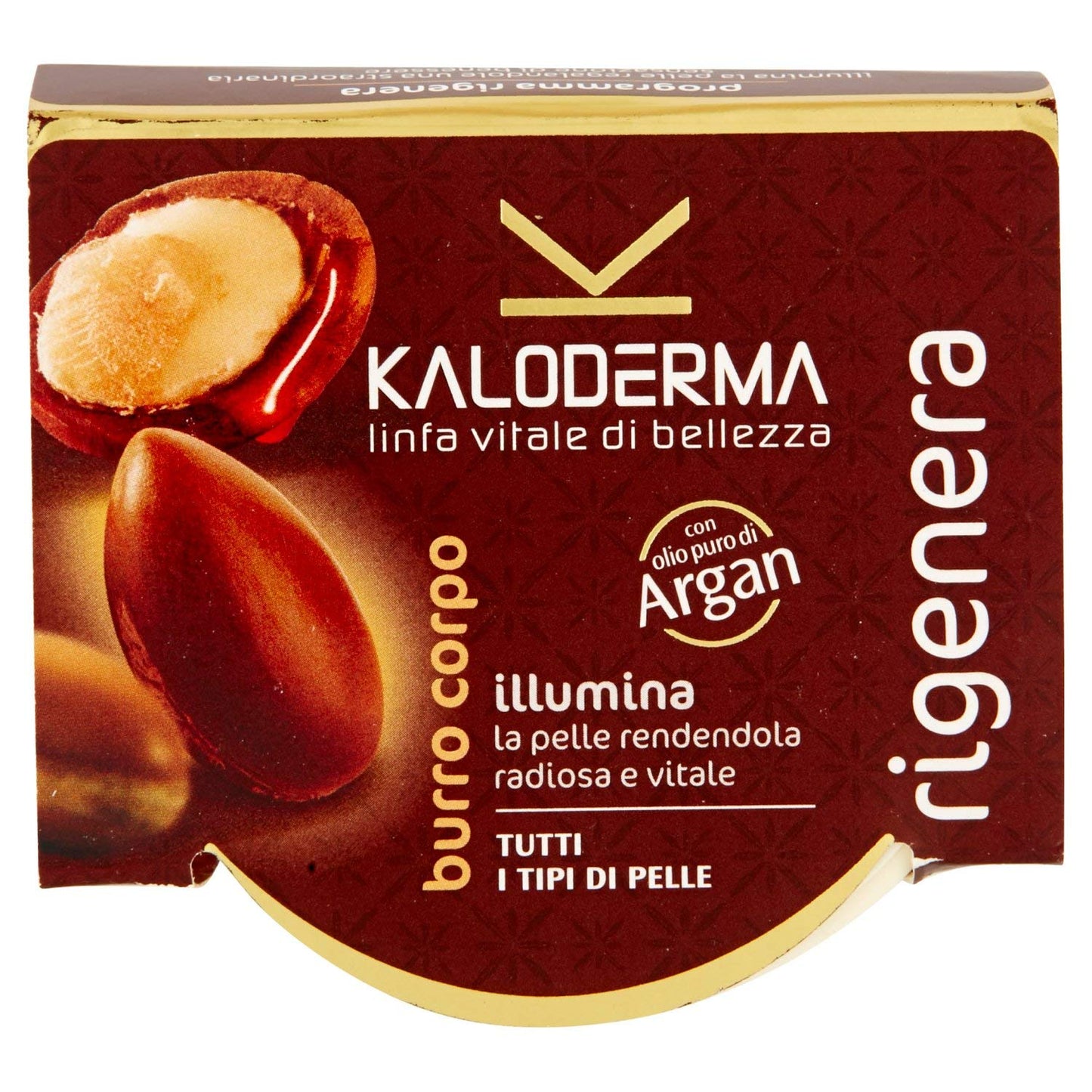 Kaloderma Burro Corpo con Olio di Argan, 300 ml, confezione da 1