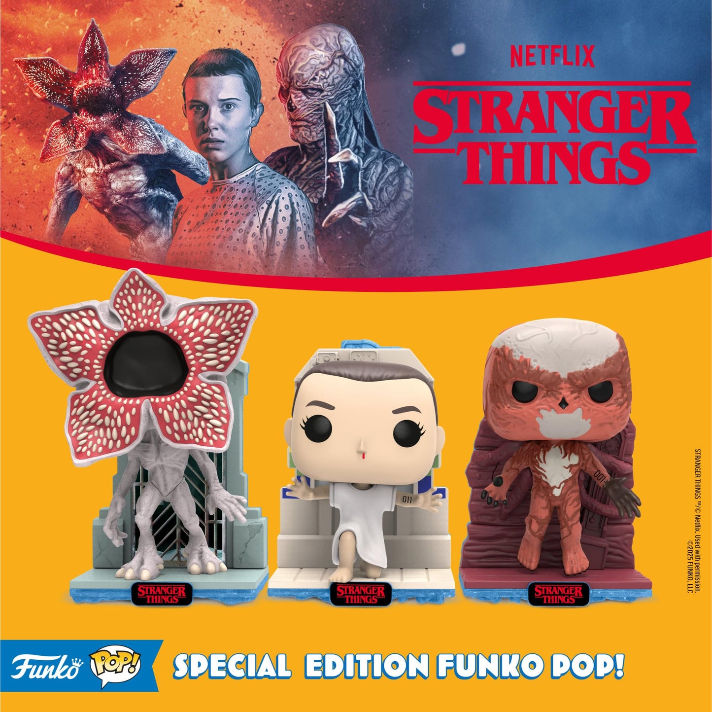Kinder GranSorpresa Maxi Funko PoP Stranger Things - Uovo di Pasqua Kinder 2025, Finissimo Cioccolato al Latte con Sorpresa Funko PoP, Idea Regalo Pasqua, 220 Grammi