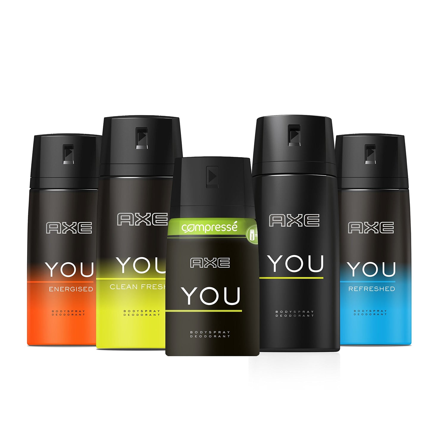 Axe Deodorante, 3 x 150ml