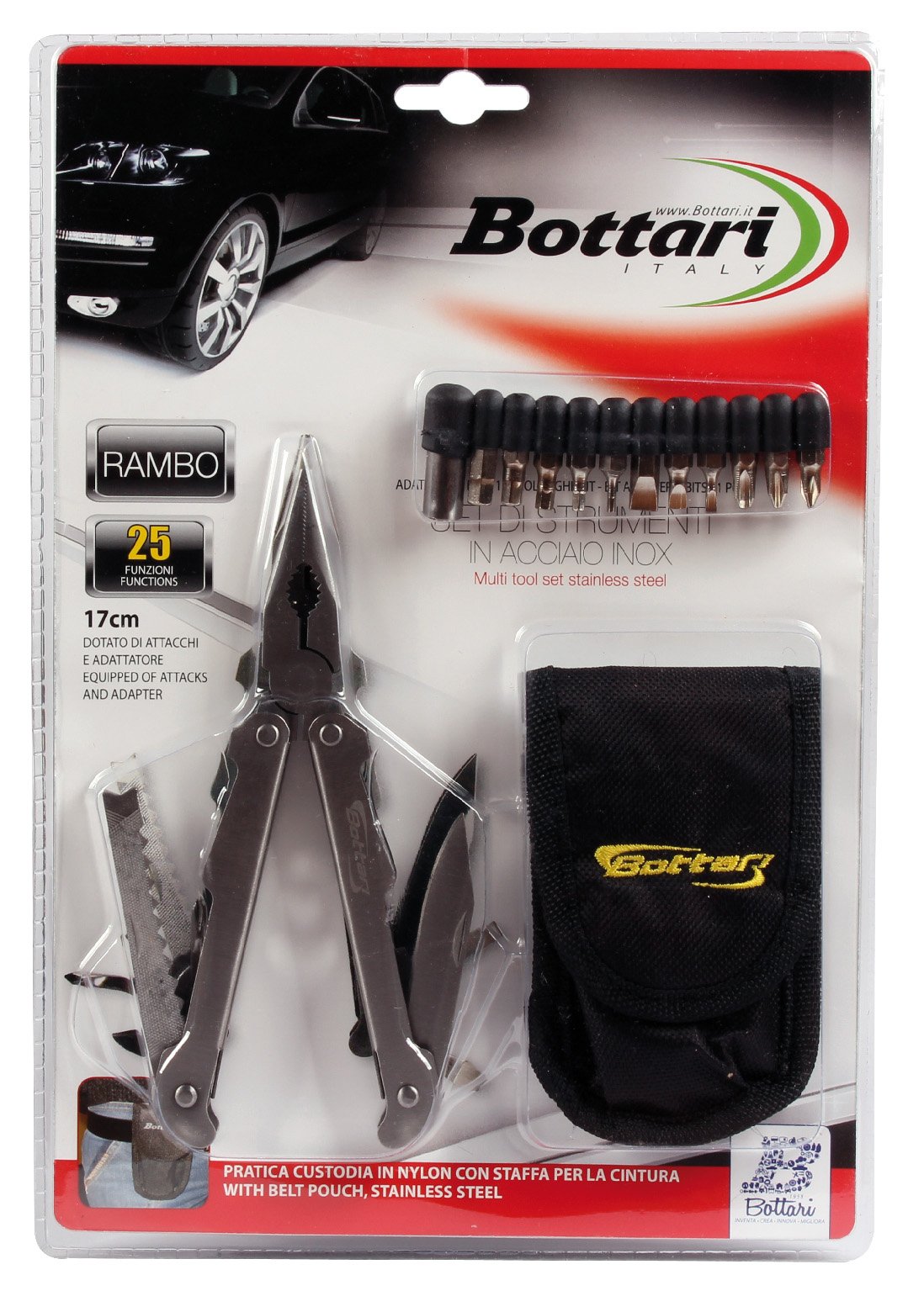 Bottari 24029 Strumenti Multiuso 25 in 1