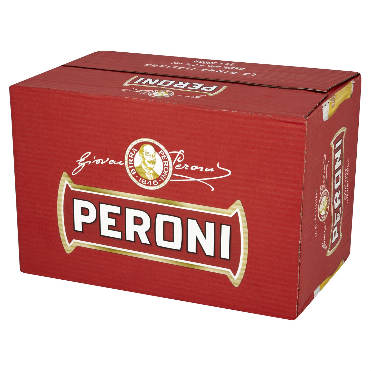 Birra Peroni - Cassa da 24 x 33 cl (7.92 litri)