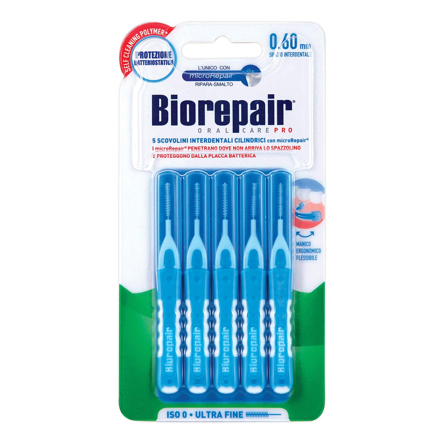 Biorepair Scovolino Interdentale Superfine Portatile Blu