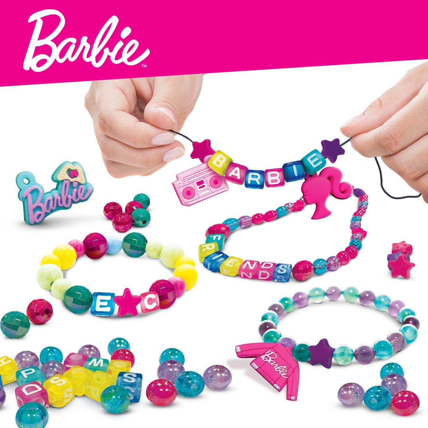 Lisciani Giochi Barbie Fashion Jewellery Bag, Multicolore, Taglia Unica, 99375