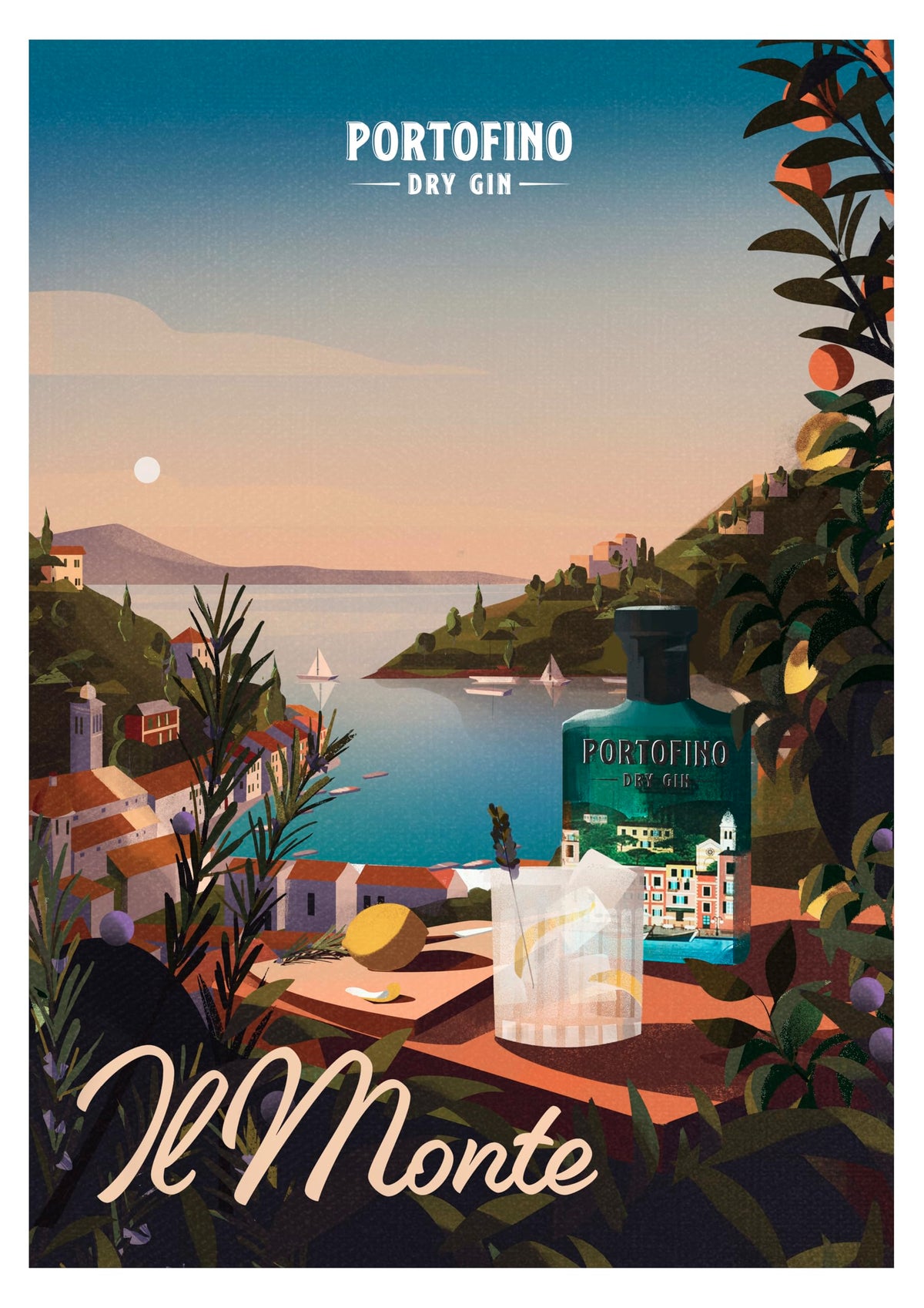 Portofino Dry Gin Panorama Bundle - 100 ml