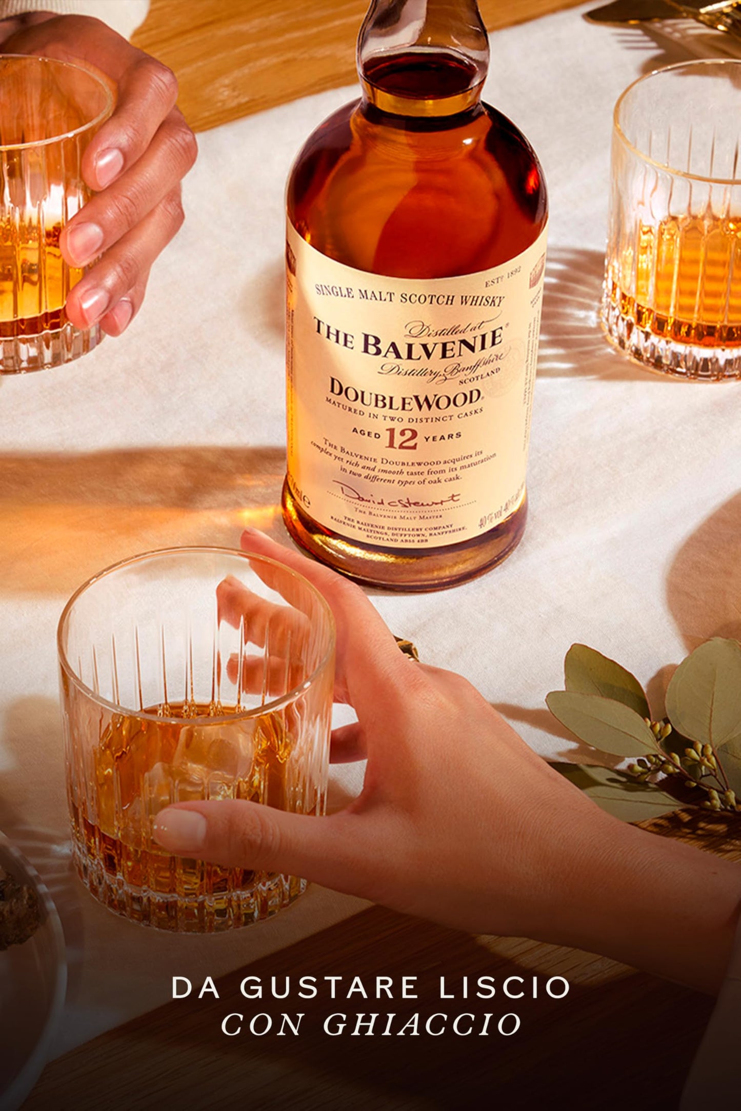 The Balvenie DoubleWood Single Malt Scotch Whisky 12 Anni, 70cl
