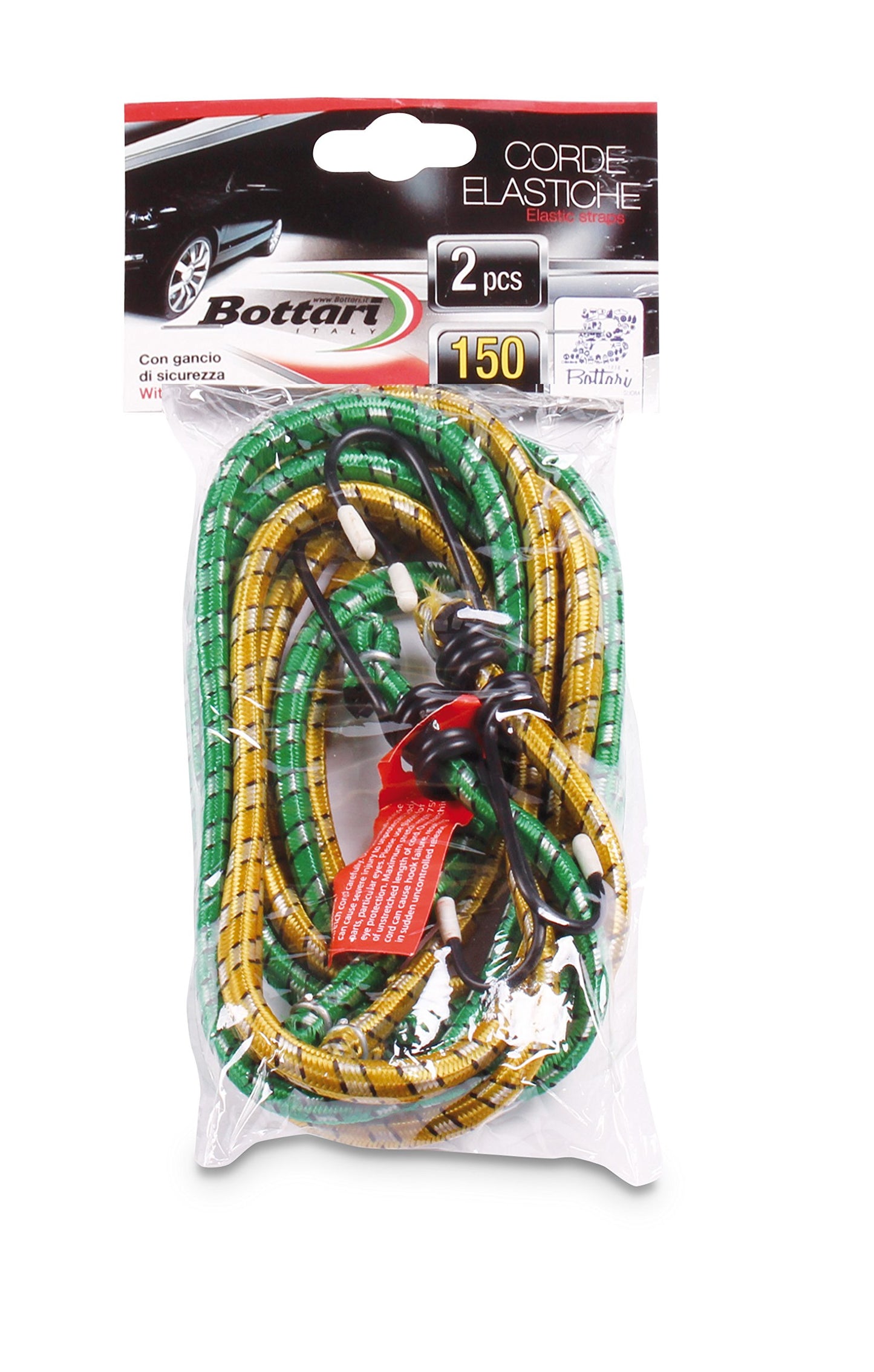 Bottari 18226 Corde Elastiche con Gancio