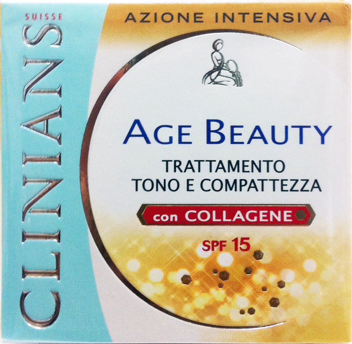 6 x CLINIANS Age Beauty Crema Viso Tono&Compattezza C/Coll.50 Ml