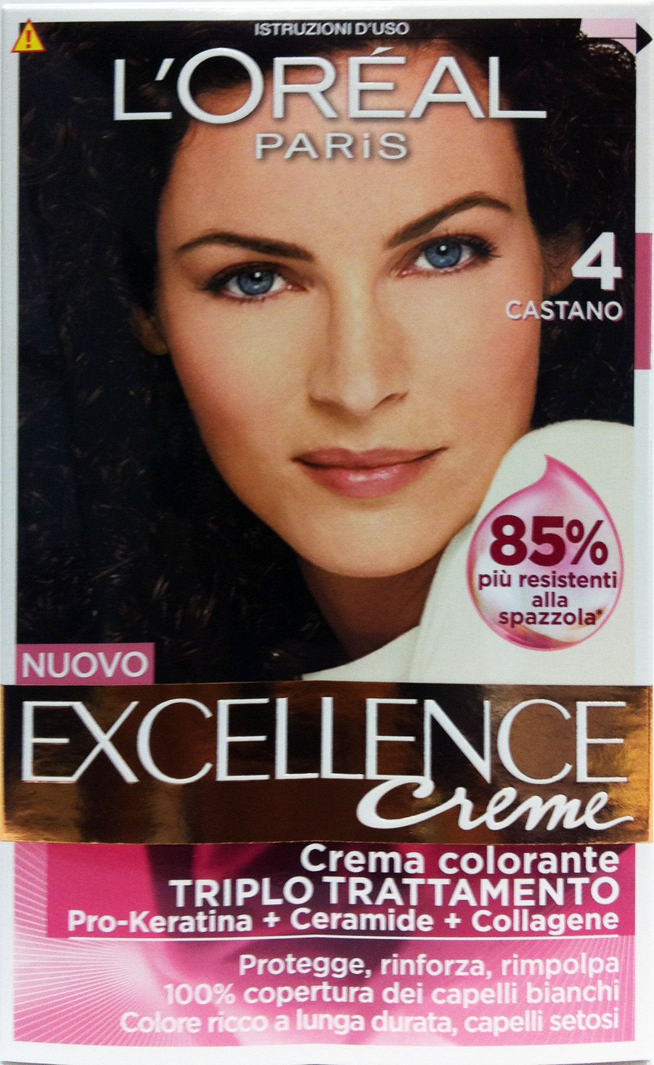 EXCELLENCE Crema Colorante Castano 4 40 Ml