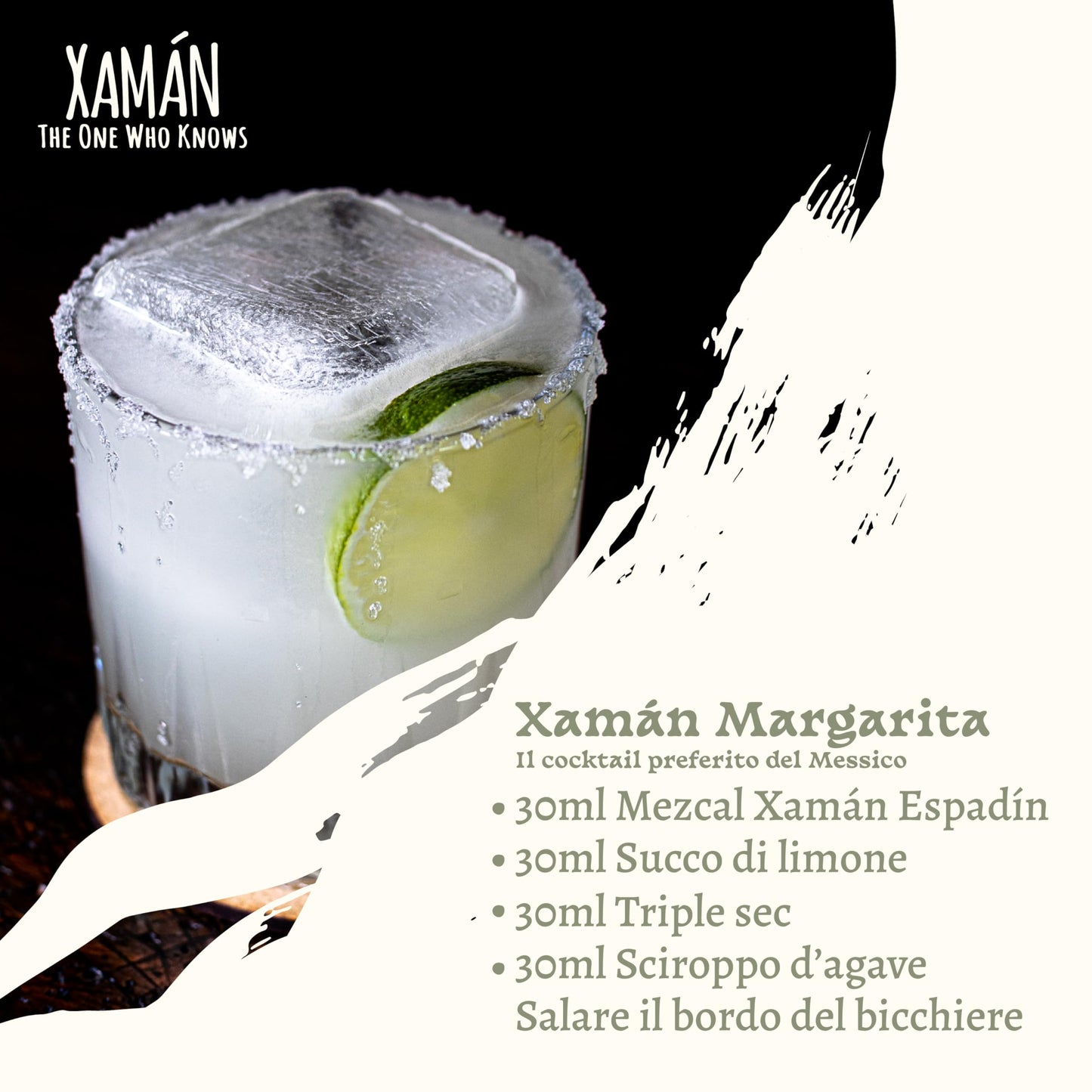 Mezcal Xamán Espadín Joven Mescal Artigianale Messicano, 100% Agave, Blanco 70cl, 42% Vol Mezcal Versatile, Delizioso nei Cocktail o da Gustare da Solo