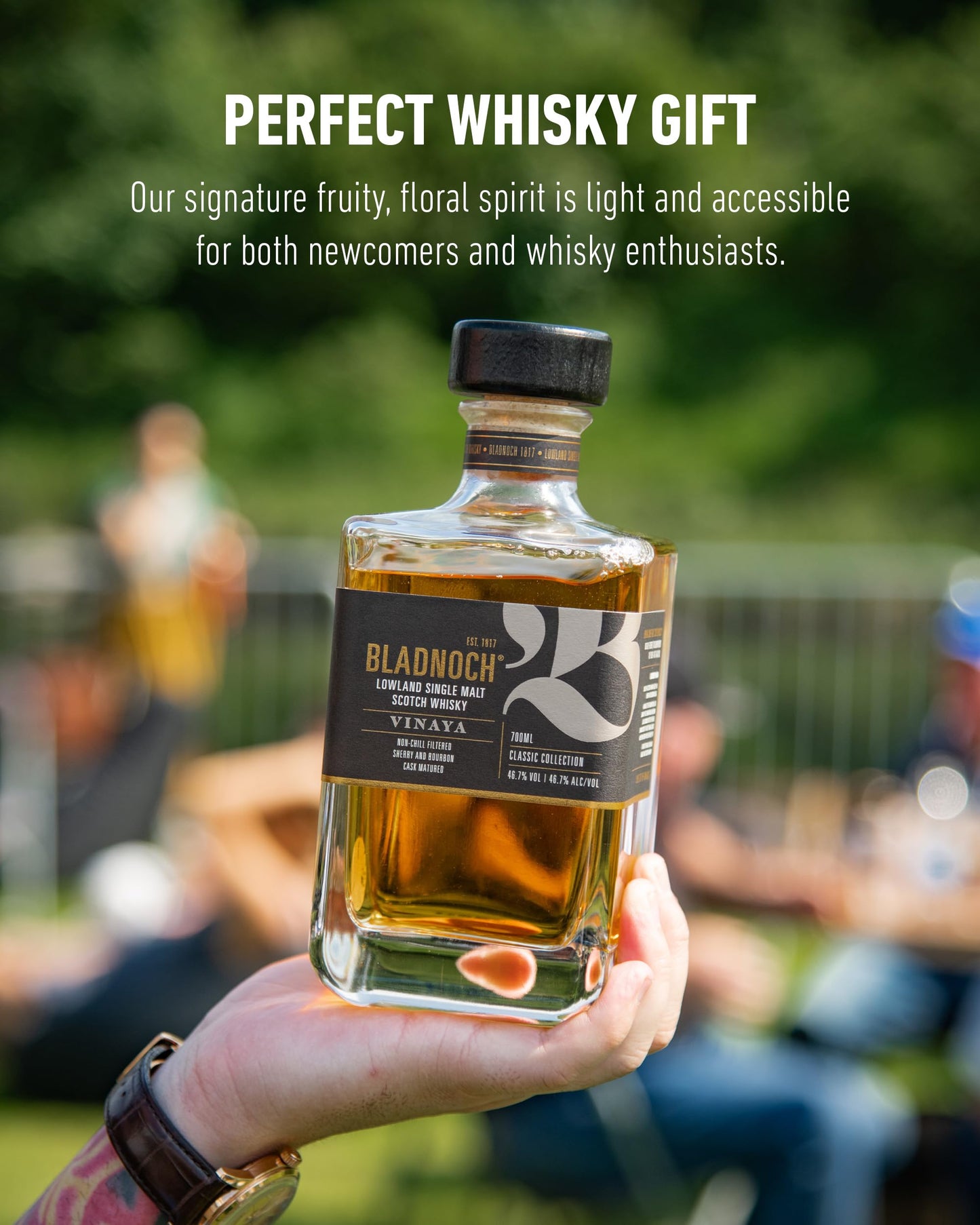 Bladnoch VINAYA Lowland Single Malt Scotch Whisky 46,7% Vol. 0,7l in Giftbox