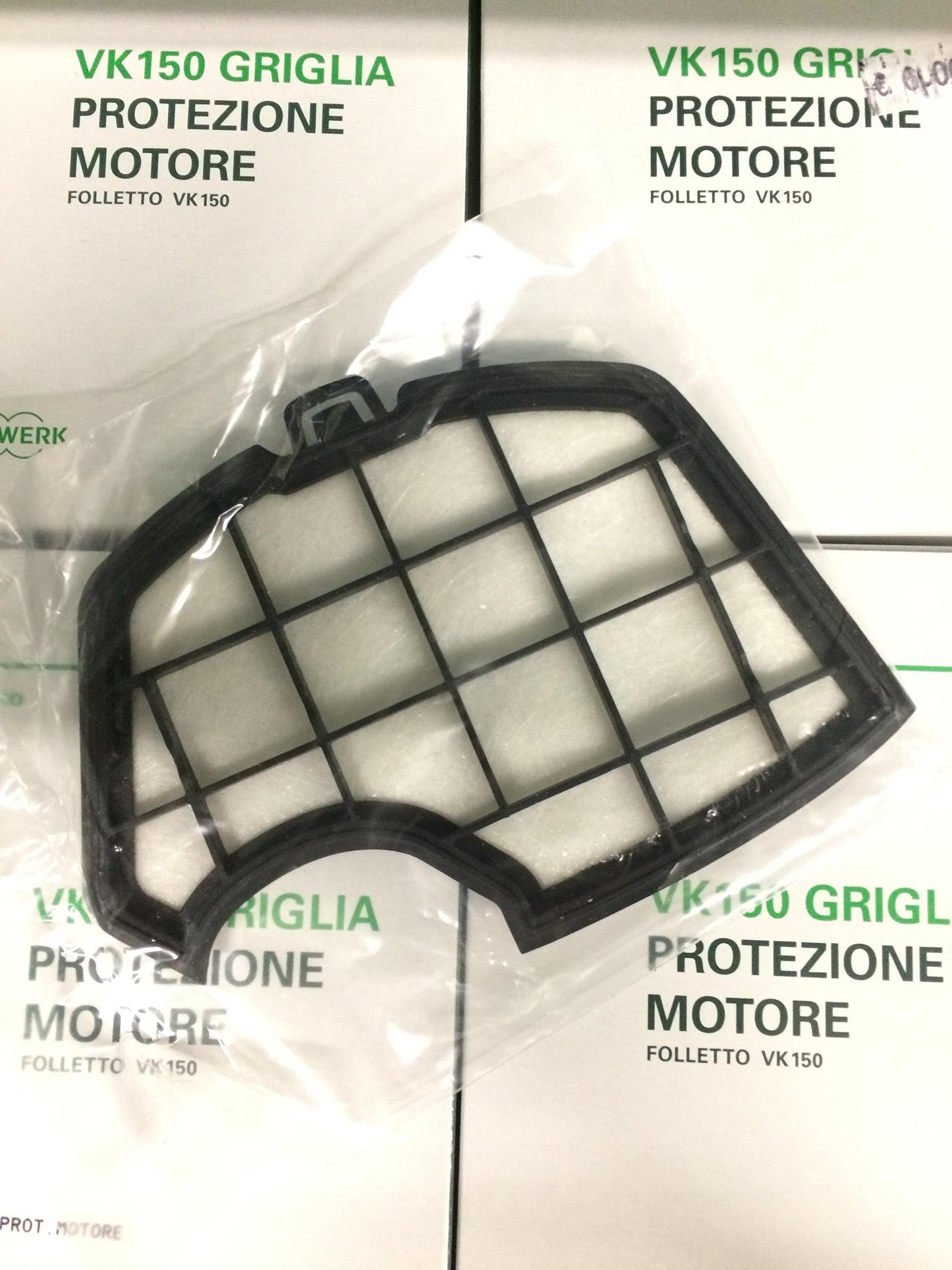 Vorwerk GRIGLIA DI PROTEZIONE MOTORE ORIGINALE FOLLETTO PER VK140 E VK150