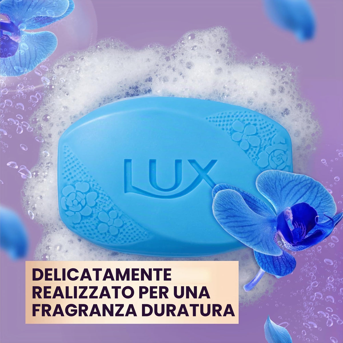 Lux Blue Aqua Sparkle Saponette 80 g x 12