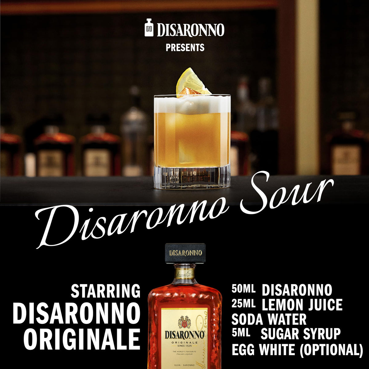 Disaronno Amaretto Liquore Alle Mandorle - 700 ml