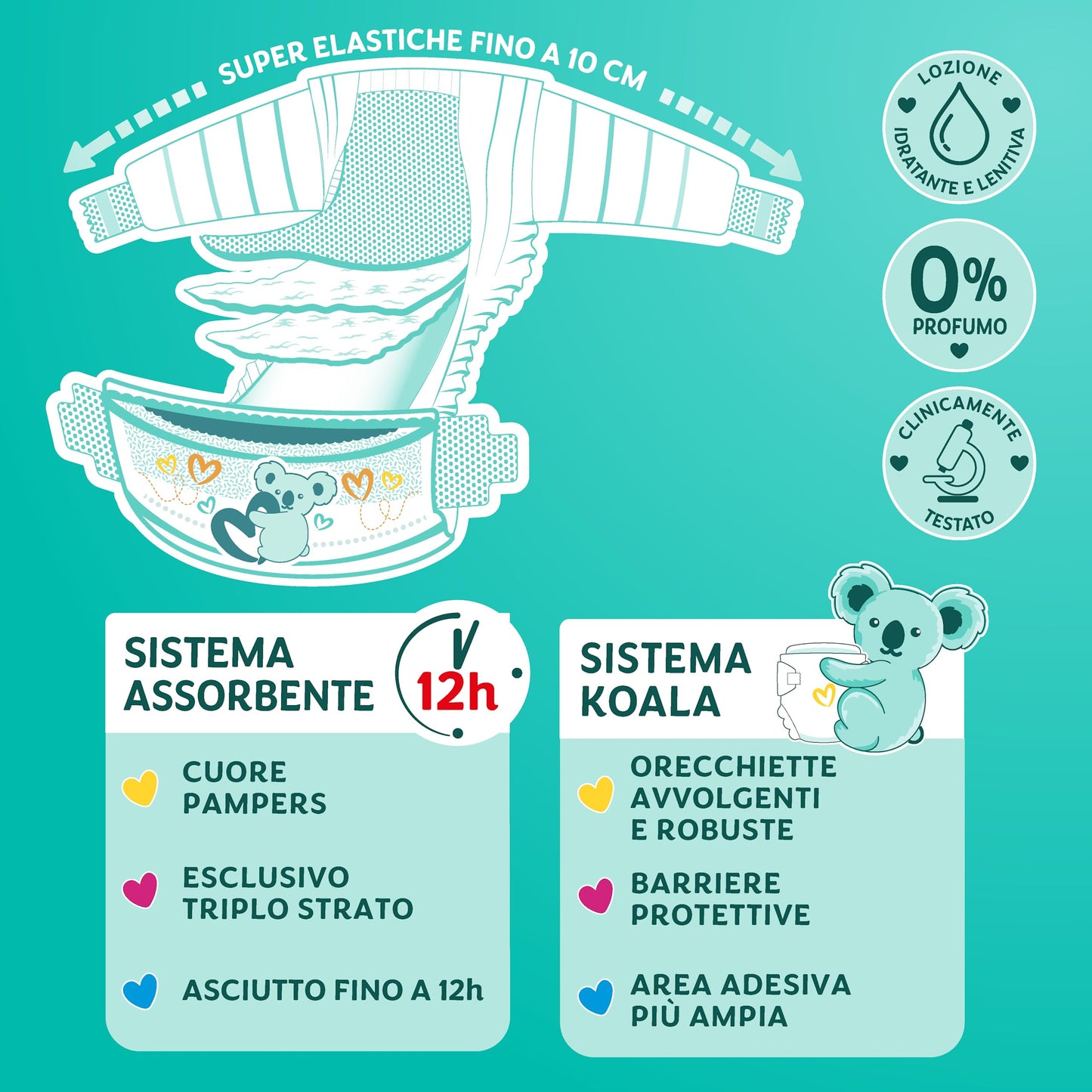 Pampers Baby Dry Extralarge, Pacco Doppio DWCT, Taglia 6 (15-30 kg), 26 Pannolini