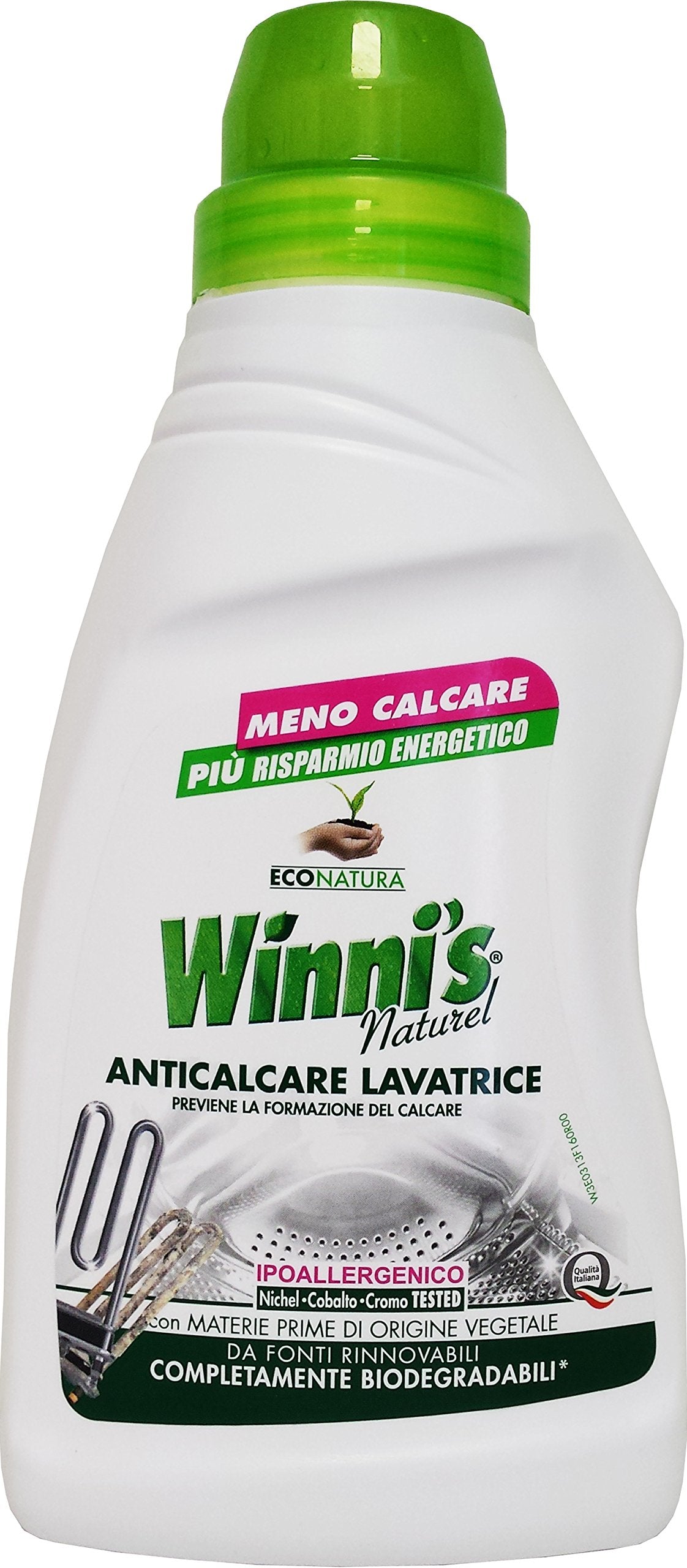 8 x WINNI'S Anticalcare Lavatrice Nichel Tested 750 Ml