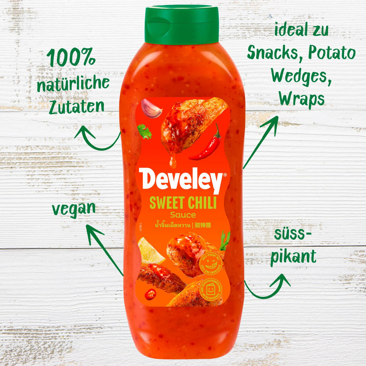 Squeezer salsa Chili - Develey ml875