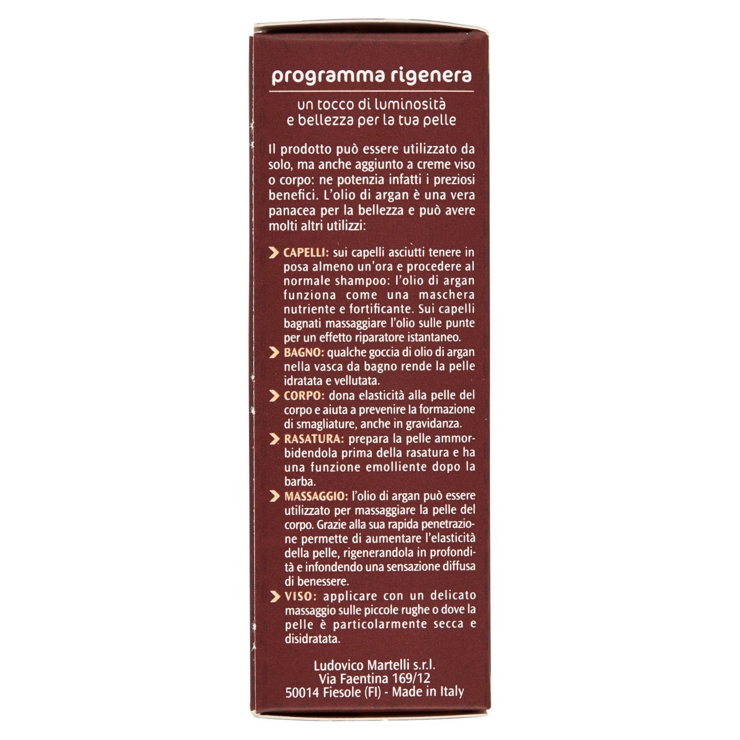 Kaloderma Olio Puro di Argan Rigenera -28 gr