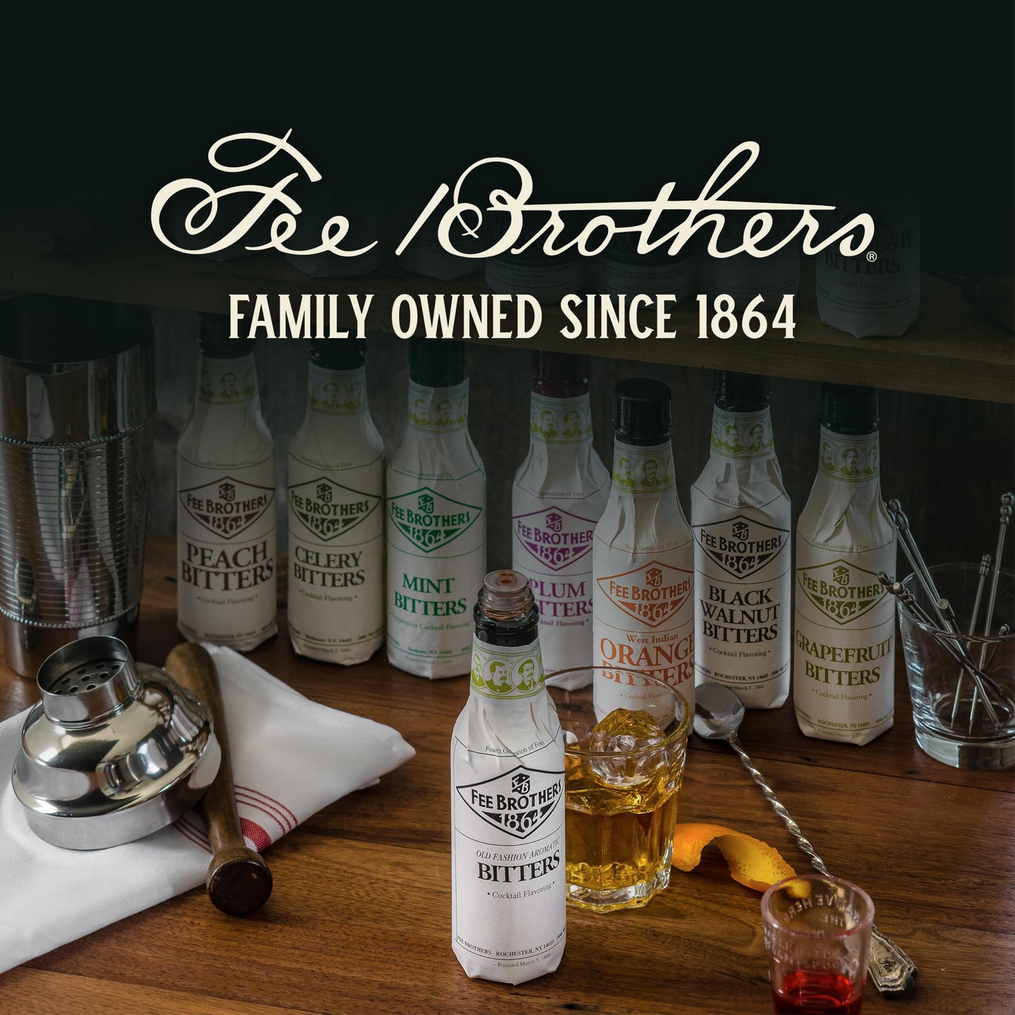 FEE BROTHERS 1864 BITTERS CHERRY Bitter aromatizzante CL.10