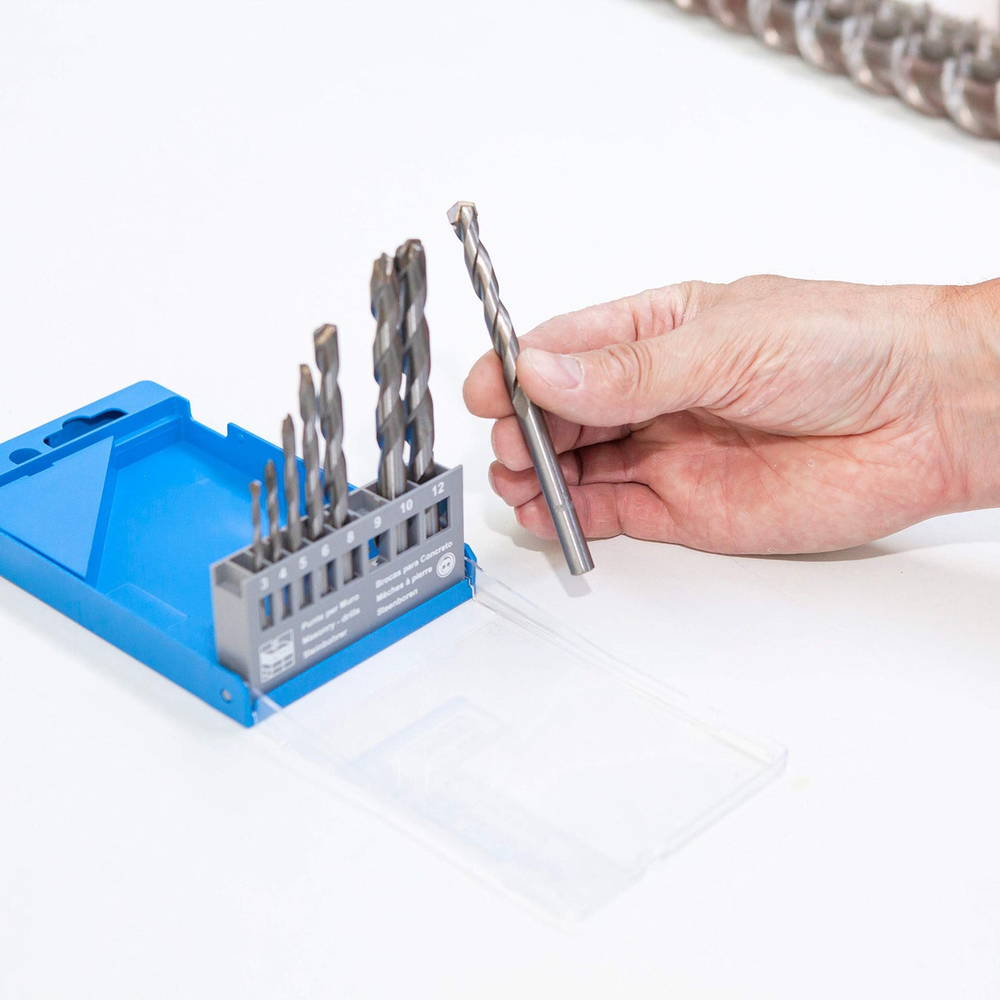 Krino 03070203 - Set Punte Superior Per Muro e Cemento - 8 Pezzi