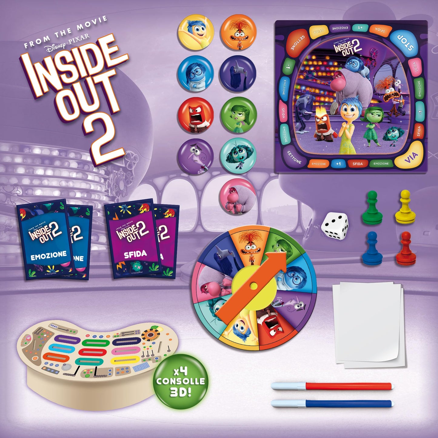 Liscianigiochi Inside Out 2 il Gioco delle Emozioni