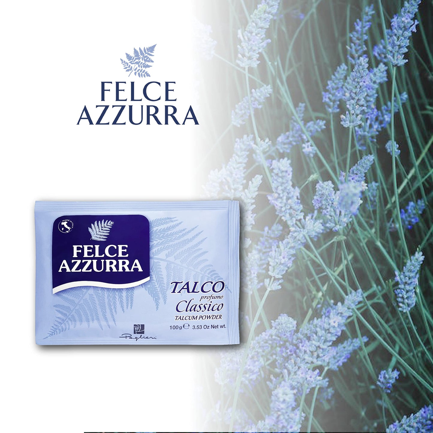 Felce Azzurra corpo polvere Beutel, pacco da (12 X 100 G)