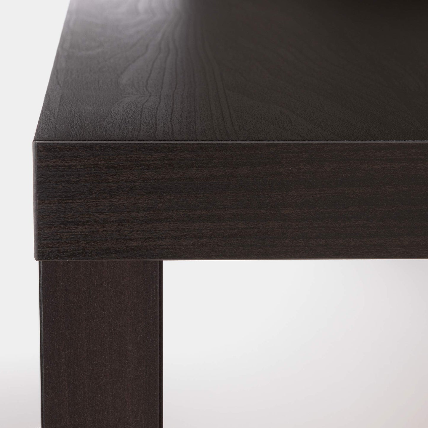 Ikea Lack - Tavolino, 55 x 55 cm, nero-marrone