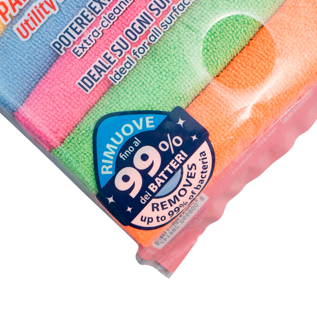 Tonkita | 6+4 Panni Multiuso in Microfibra Colorate, 30x30 Cm, Microfibra con Potere Extra Pulente Ideale su Ogni Superficie, Panni Per La Pulizia Multiuso, 10 Panni