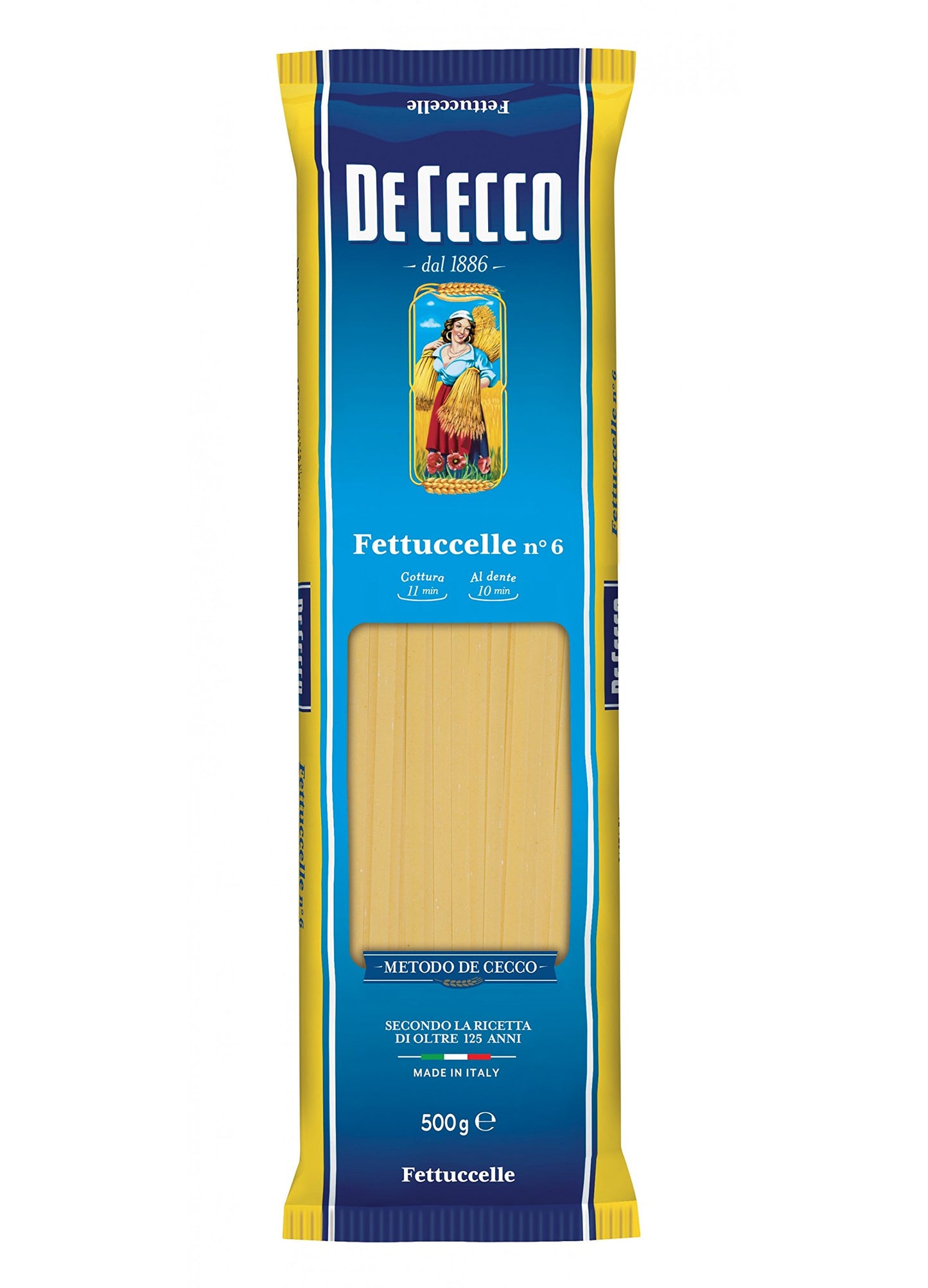 di cecco 5 X fettuccelle No. 6 Italian Pasta 500 G