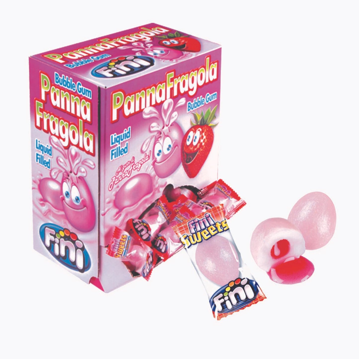Casa Fini Boom Panna Fragola - 200 Pezzi