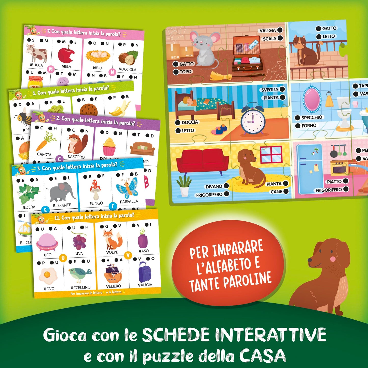 Liscianigiochi - Carotina Gli Utilissimi Penna Parlante Alfabeto Interattivo