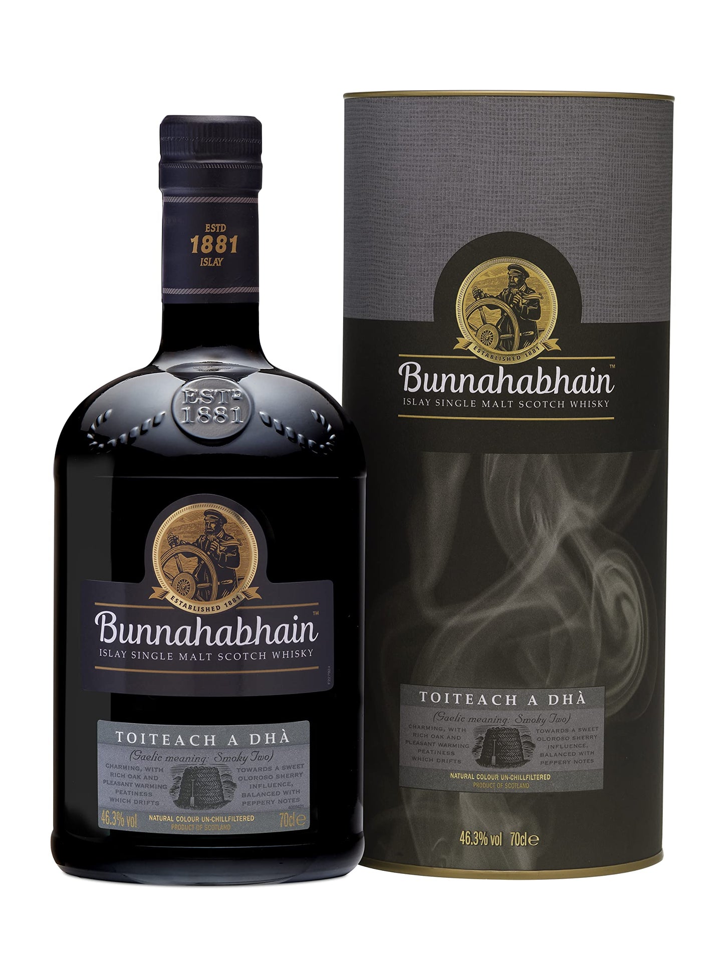 Bunnahabhain Toiteach à Dha - Islay Single Malt Whisky - 46.3% 70cl