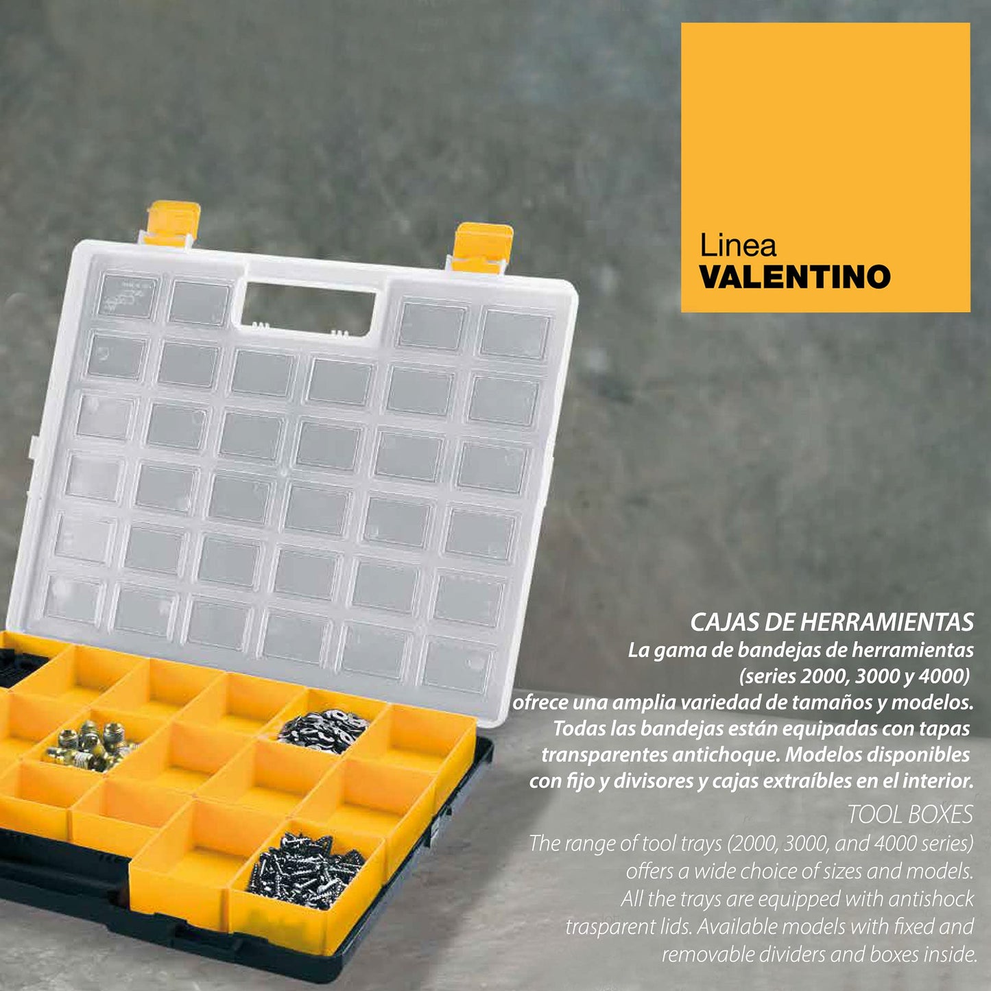 Valigetta Porta Minuteria Art. 4400 18 Scomparti.