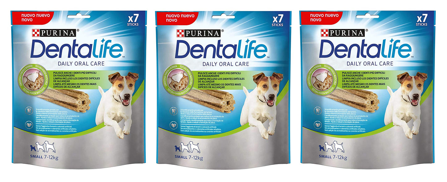 Dentalife PURINA Daily Oral Care - Cane Small 7-12 kg - Offerta 3 Confezioni