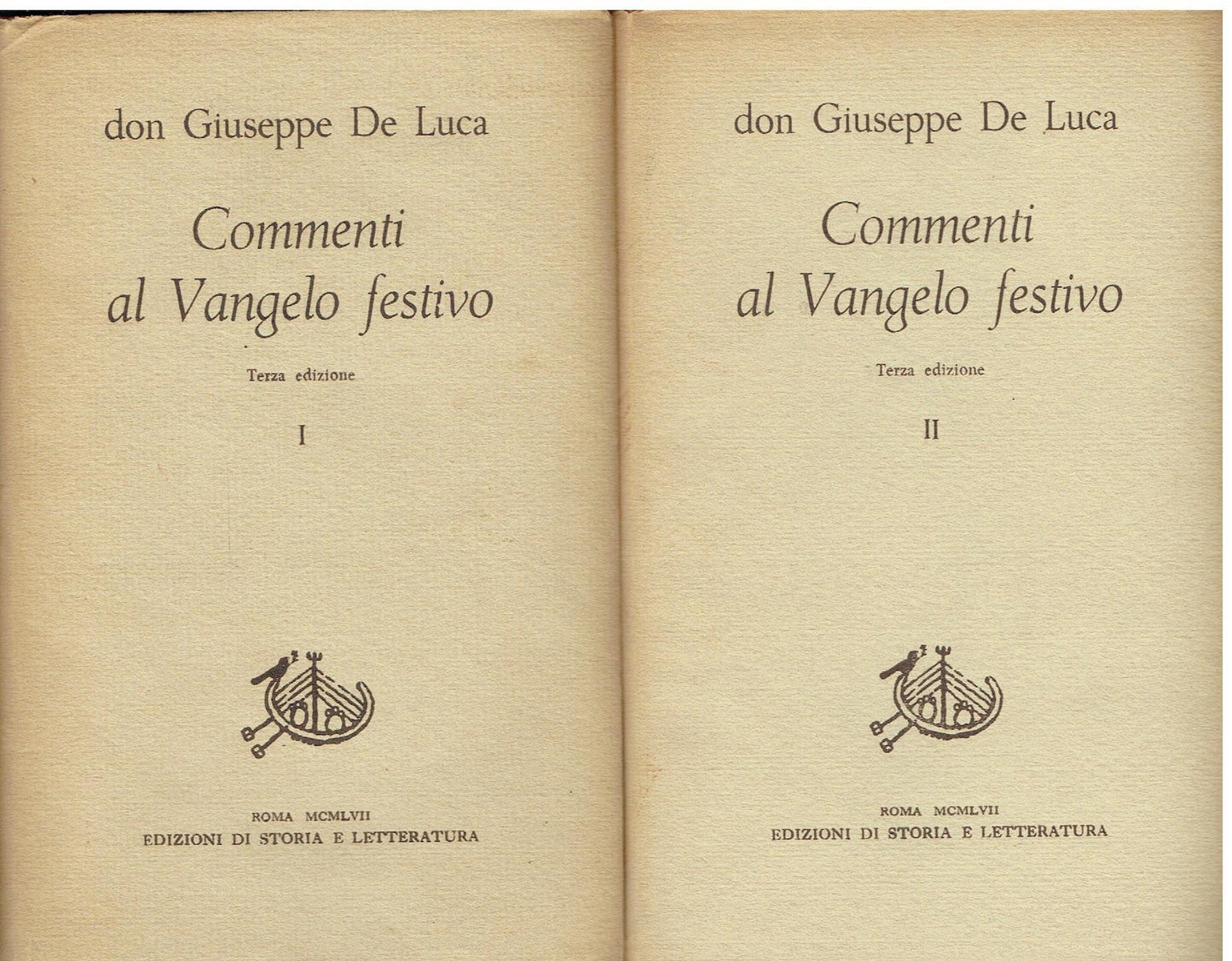 Commenti al Vangelo festivo. Due volumi