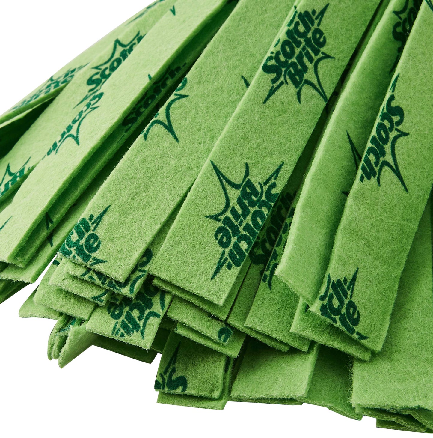 Scotch-Brite Fiocco Lavapavimenti con Testa Triangolare Innovativa, Verde - Pulizia Profonda degli Angoli Difficili, Alta Assorbenza, Attacco Universale